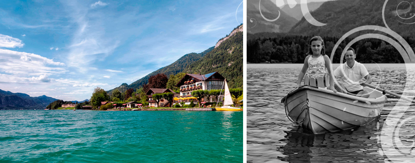 Hotel Gasthof Falkenstein in Ried am Wolfgangsee im Salzkammergut