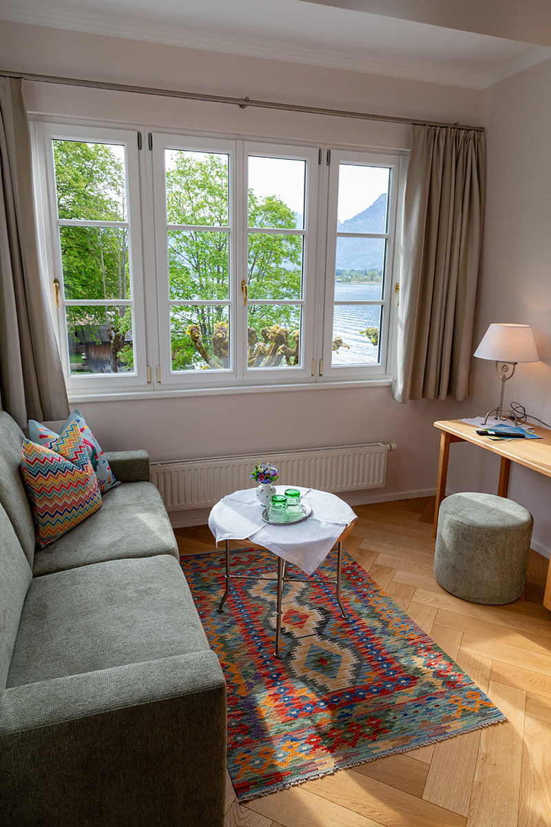 Zimmer - Hotel Gasthof Falkenstein - Ried/Wolfgangsee/Salzkammergut © MORI Fotografie