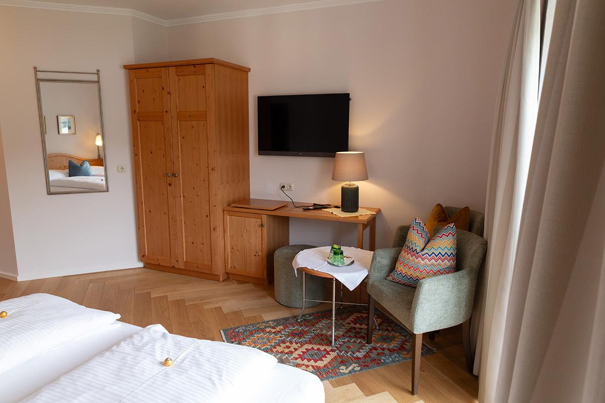 Zimmer - Hotel Gasthof Falkenstein - Ried/Wolfgangsee/Salzkammergut © MORI Fotografie